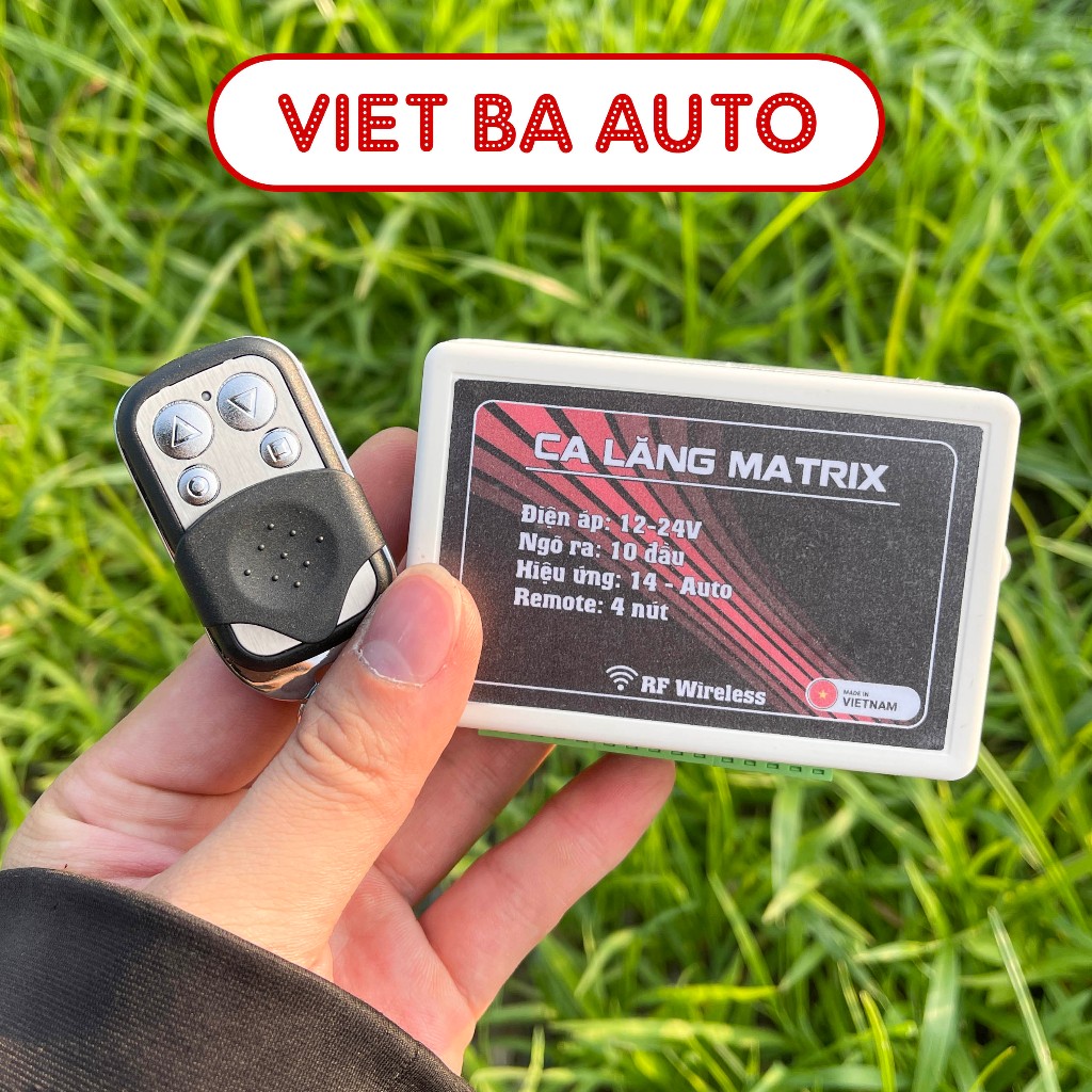Khiển LED MATRIX Cho Ca Lăng Ô TÔ - LED Mặt Ga Lăng
