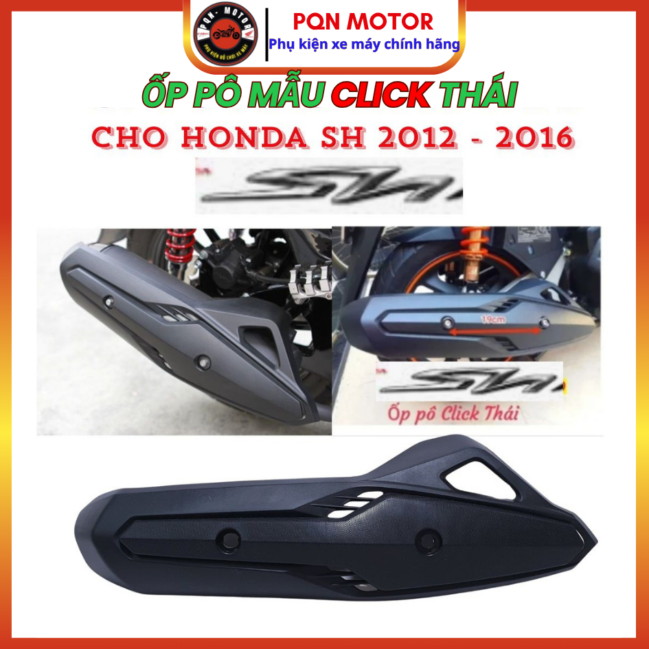 Che Pô Click Thái Gắn Cho Air Blade, SH Việt 2012–2016 – Nhựa ABS Đẹp Bền, Gắn Chuẩn Không Cần Chế