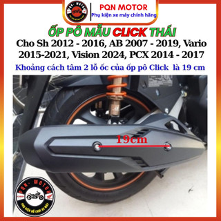 Che Pô Click Thái Gắn Cho Air Blade, SH Việt 2012–2016 – Nhựa ABS Đẹp Bền, Gắn Chuẩn Không Cần Chế