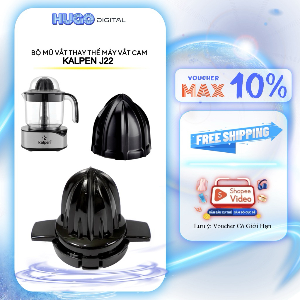 Bộ Mũ Vắt Thay Thế Máy Vắt Cam Kalpen J22