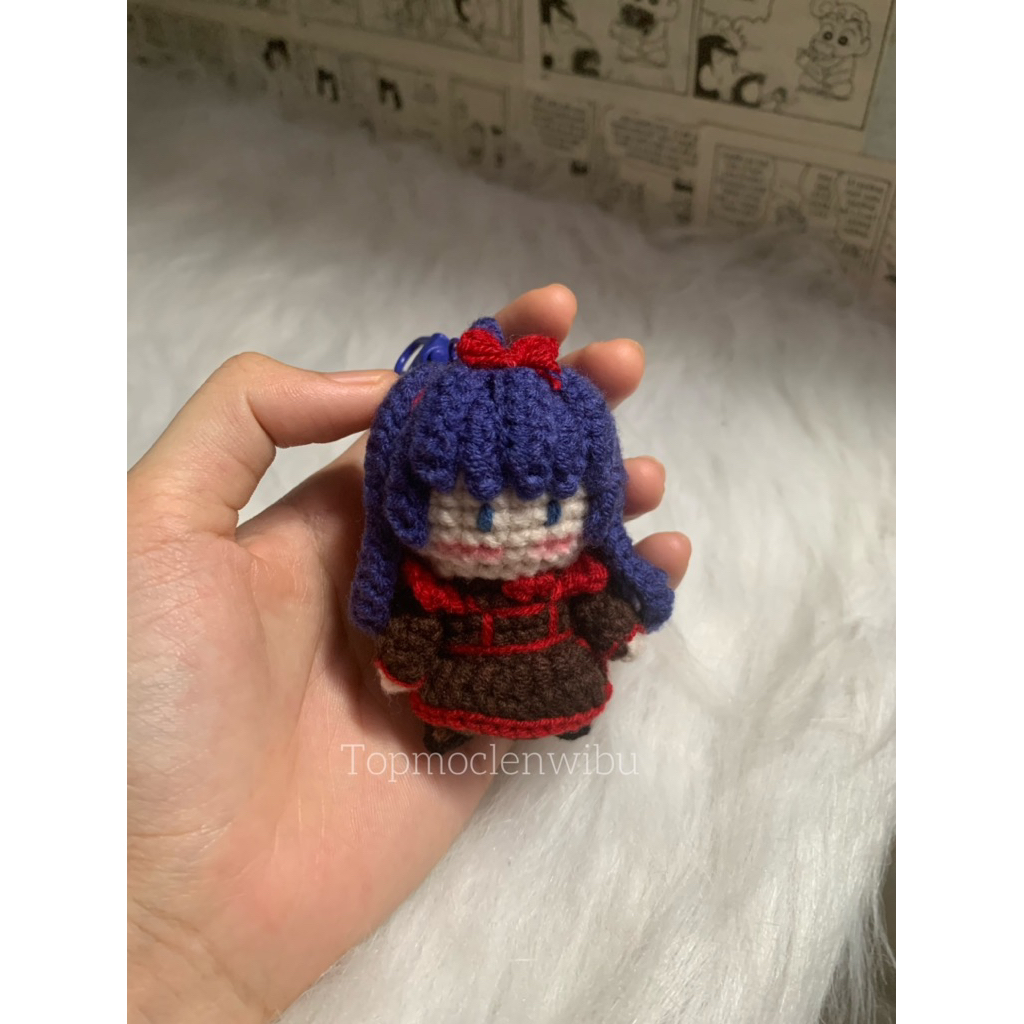 Móc Khoá Mabel Black Souls len