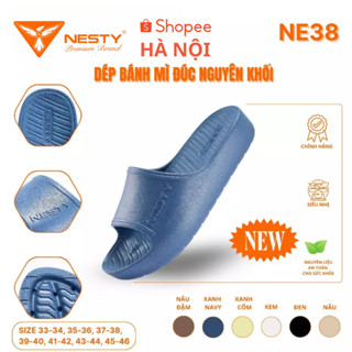 Dép bánh mì đúc nguyên khối EVA nhãn hiệu NESTY MÃ NE38