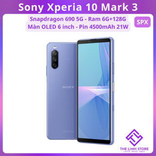Điện thoại Sony Xperia 10 III (X10 Mark 3) Lock Sim (SPX) - Snapdragon 690 5G ram 6G 128G