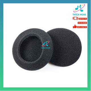 Mút bông Đệm Bọc Tai Nghe HeadPhones 18 25 30 35 40 45 50 55 60 65 75 mm - thich nghe nhạc