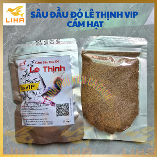  Cám Sâu Đầu Đỏ Lê Thịnh 100gr - Thức Ăn Chim Sâu Cao Cấp 