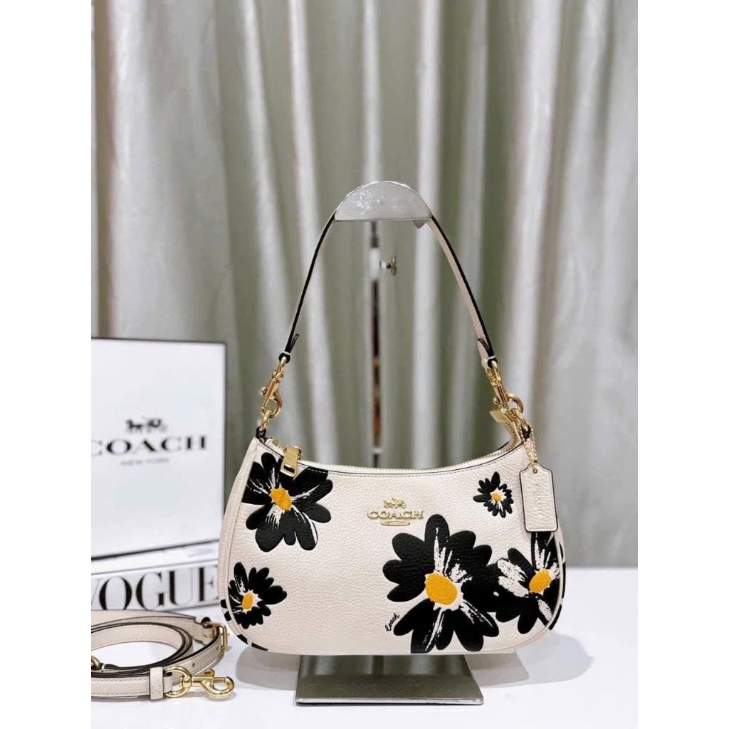 Túi Coach Teri hoa cúc auth chính hãng có sẵn