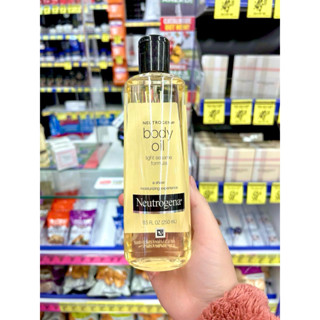 Dầu Dưỡng Thể Neutrogena Body Oil Light Seseam Formula 250ml Úc - Dưỡng Da Mịn Màng, Săn Chắc