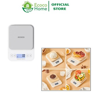 Cân Tiểu Ly Điện Tử Nhà Bếp ECOCO Độ Chính Xác Cao, Chất Liệu Hợp Kim Thép Bền Bỉ E25005