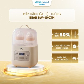 Máy hâm sữa tiệt trùng Bear BW-4H03M 300W - Tiếng Việt - Màn hình cảm ứng thông minh