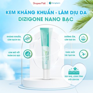 Kem DIZIGONE Nano Bạc 25g: Kháng khuẩn, làm dịu da, phục hồi da, mờ thâm sẹo