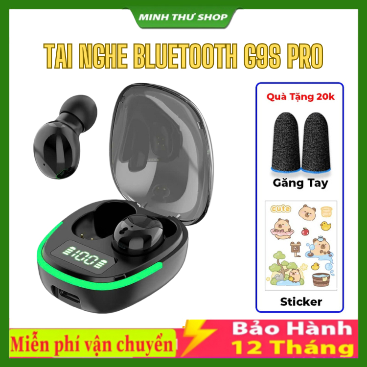 Tai Nghe Bluetooth G9S / F9 / M10 / M100 PRO Tai Nghe Nhét Tai Âm Thanh HiFi Kết Nối Ổn Định Chơi Ga