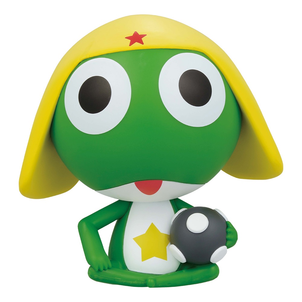 BANDAI Ichiban Kuji Keroro GunsoA Prize: Keroro Gunso soft vinyl figure From Japan New