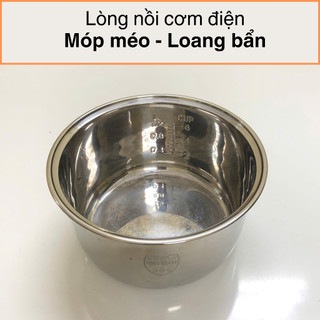 Thanh lý lòng nồi cơm điện inox 304 MÓP MÉO, LOANG BẨN - Lõi nồi cơm điện đa dạng kích cỡ