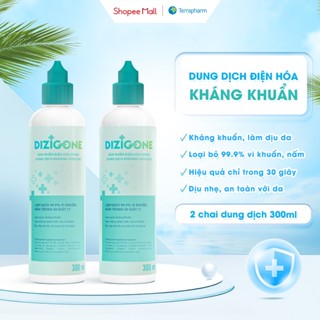 [COMBO] 2 Chai dung dịch kháng khuẩn DIZIGONE 300ml: Làm sạch & làm dịu tổn thương, không xót, ngừa sẹo