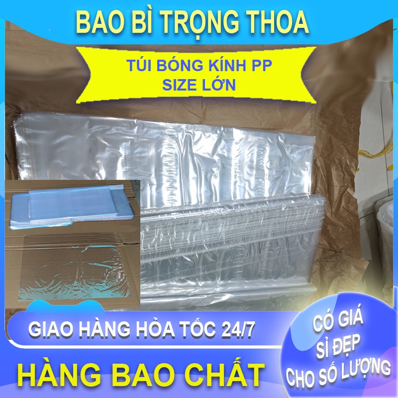 Túi bóng kiếng pp size lớn( 1 kg)