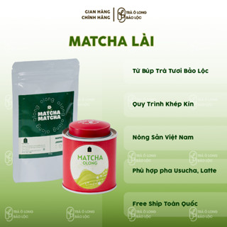  Bột Trà Matcha Olong Hoa Lài - Matcha OLong - Trà Ôlong Bảo Lộc 