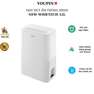 Máy hút ẩm thông minh NEW WIDETECH 12L Kết Nối App - Bảo hành 6 tháng