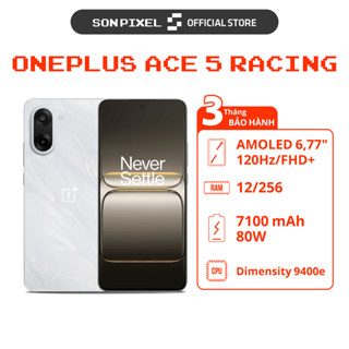  Điện thoại OnePlus Ace 5 Racing Chip Dimensity 9400e Ram 12GB 256GB Pin 7100 mAh. SonPixel 
