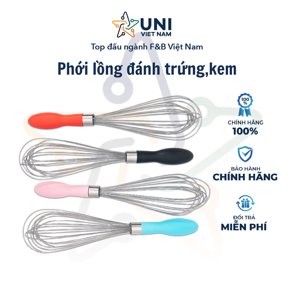 Phới lồng đánh trứng,kem Unibaker MB718