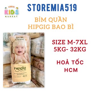   HCM-Hoả Tốc  Bỉm Quần HIPGIG Chính Hãng Công Ty Đủ Size M Đến 8XL 