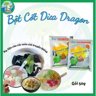 Bột cốt dừa Dragon nguyên chất 100%:thơm hơn & béo hơn