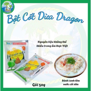 Bột cốt dừa Dragon nguyên chất 100%:thơm hơn & béo hơn