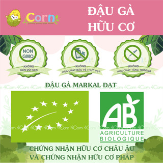 Đậu gà hữu cơ Markal - Cho bé 6m+