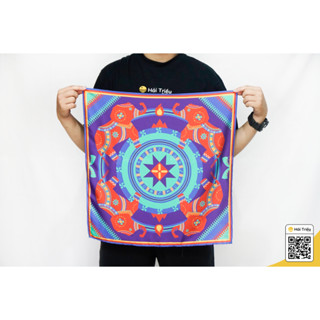 May In Khăn Bandana theo yêu cầu | Vải lụa latin | SỐ LƯỢNG ÍT DƯỚI 30 KHĂN