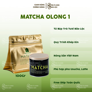 Bột trà Matcha OLong 1 - Trà Ô long Bảo Lộc