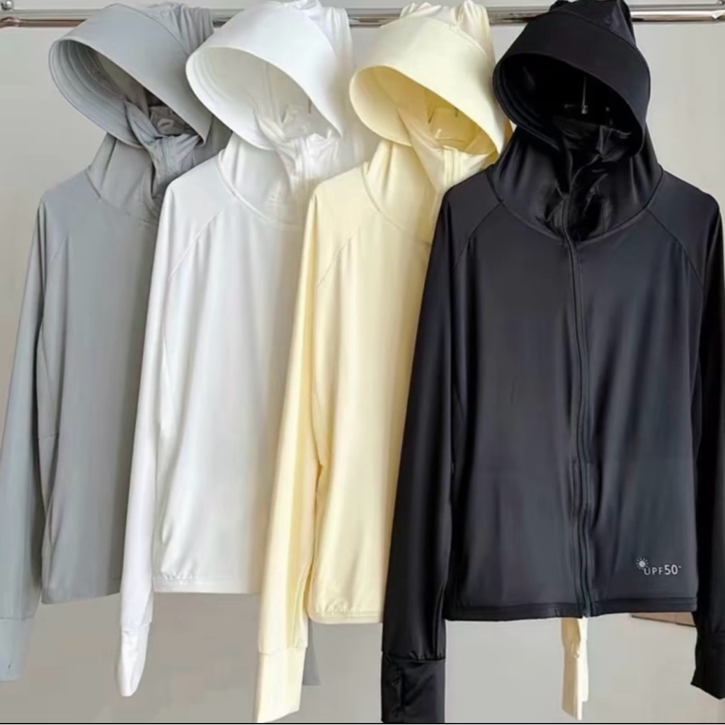 Áo Chống Nắng 1 Lớp Nữ Chống Tia UV UPF50+ Co Giãn Thoáng Mát