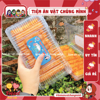 Bánh Bò Quẩy Vừng BBQ (Hộp 20 Miếng) Siêu Ngon, Đồ ăn vặt