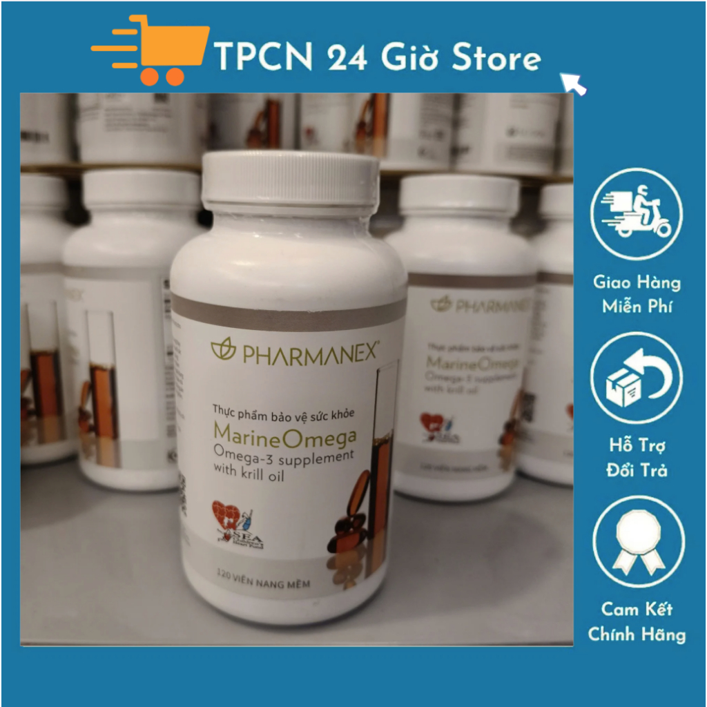 Marine Omega 3 Nuskin - Tăng Cường Sức Đề Kháng ( 120 viên/lọ )