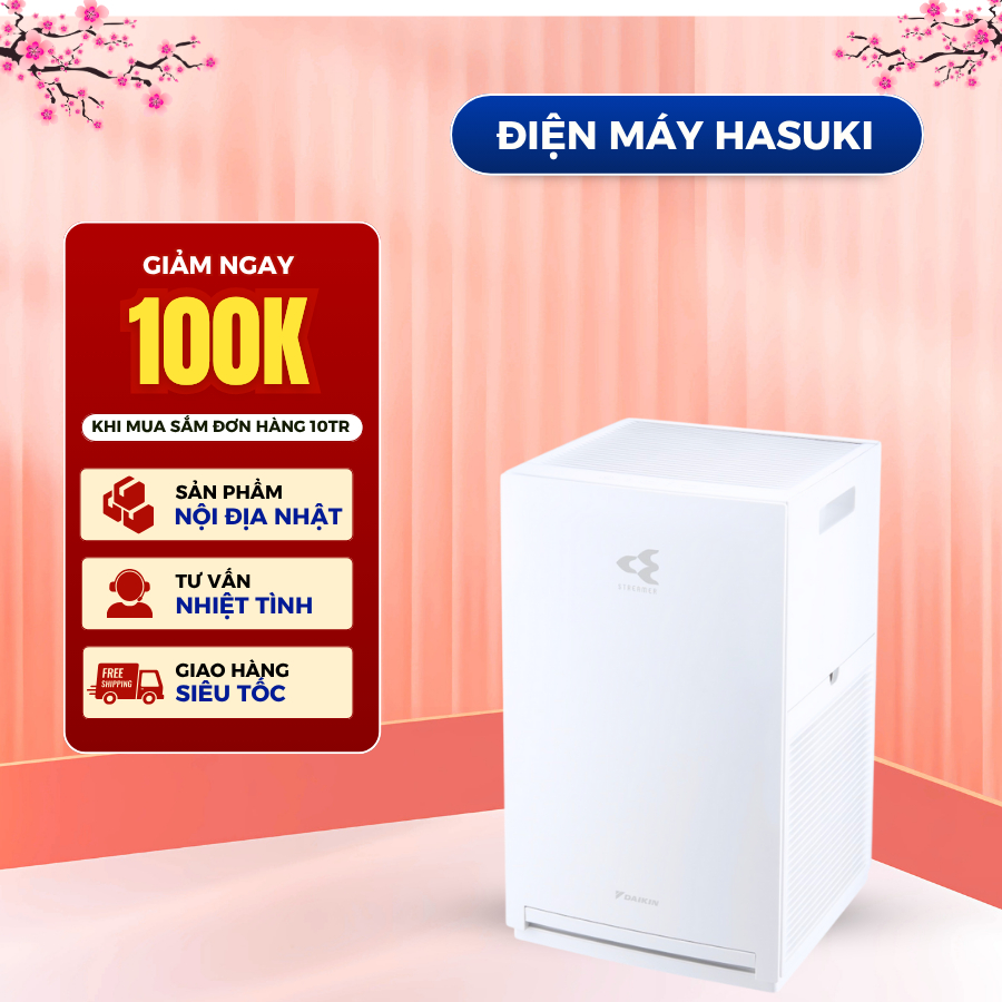 Máy Lọc Không Khí Daikin MC30YVM7 25W Nội Địa Nhật Sử Dụng Phòng 23m2