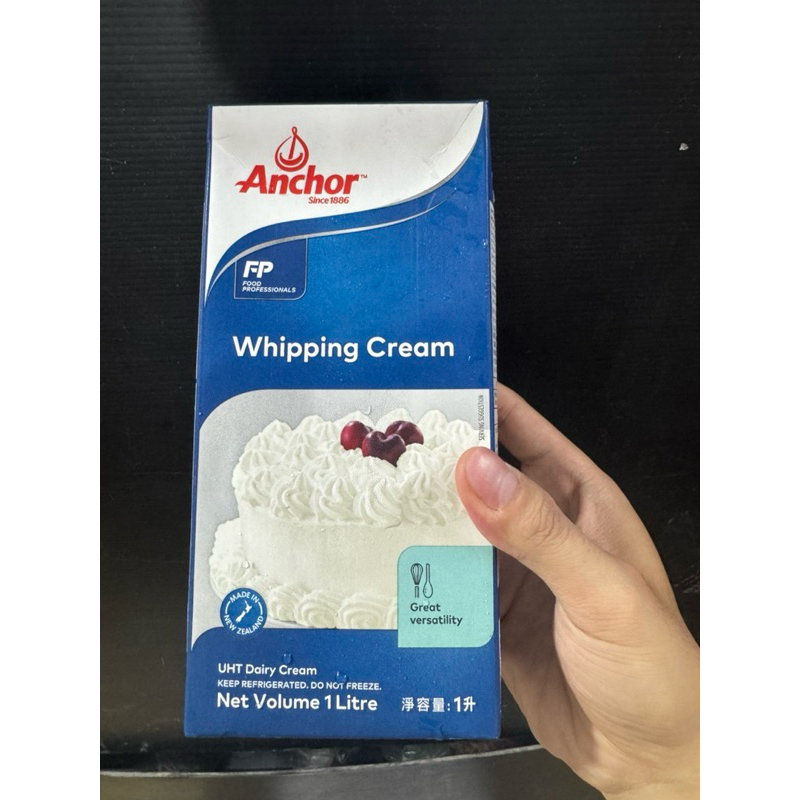 Kem Whipping Cream Anchor 1L
