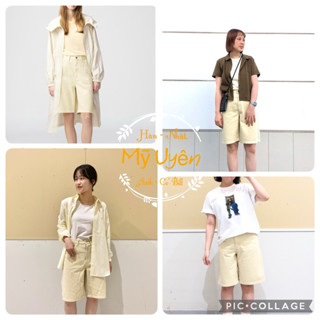 Quần Shorts Denim dòng U Bermuda Uni Nhật