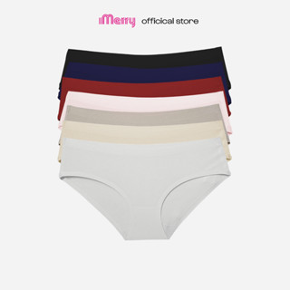  Combo 7 Quần lót nữ su đúc iMERRY cạp thấp thông hơi thoáng khí mềm mại co giãn thoải mái VQ029 