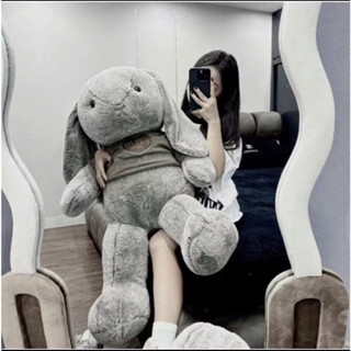   Combo 2SP Gấu Bông Thỏ Buny Tai Dài Siêu To Khổng Lồ Lông Mềm Mịn Quà Tặng Cao Cấp 