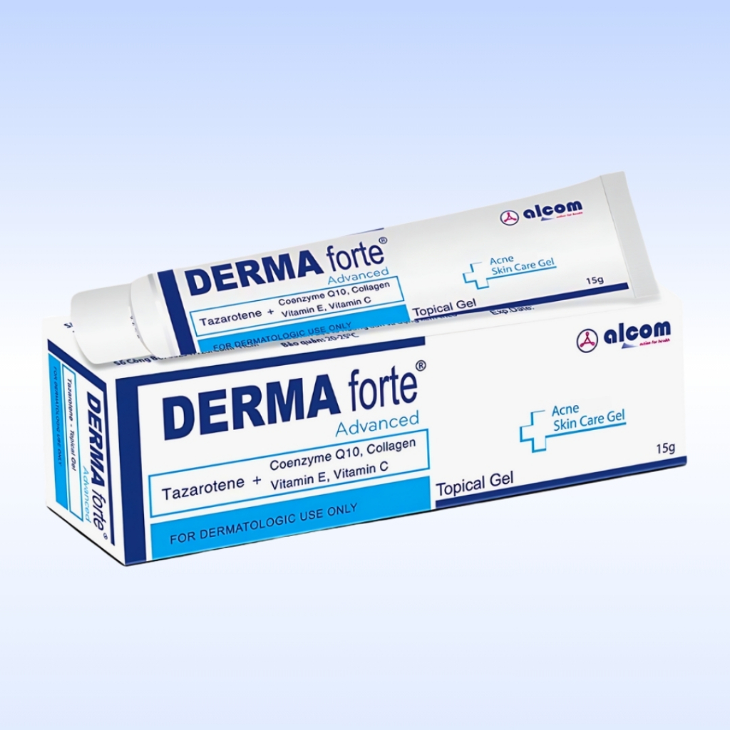 Derma Forte Advanced 15g - Gamma, Gel Ngừa Mụn, Ngừa Thâm Mụn