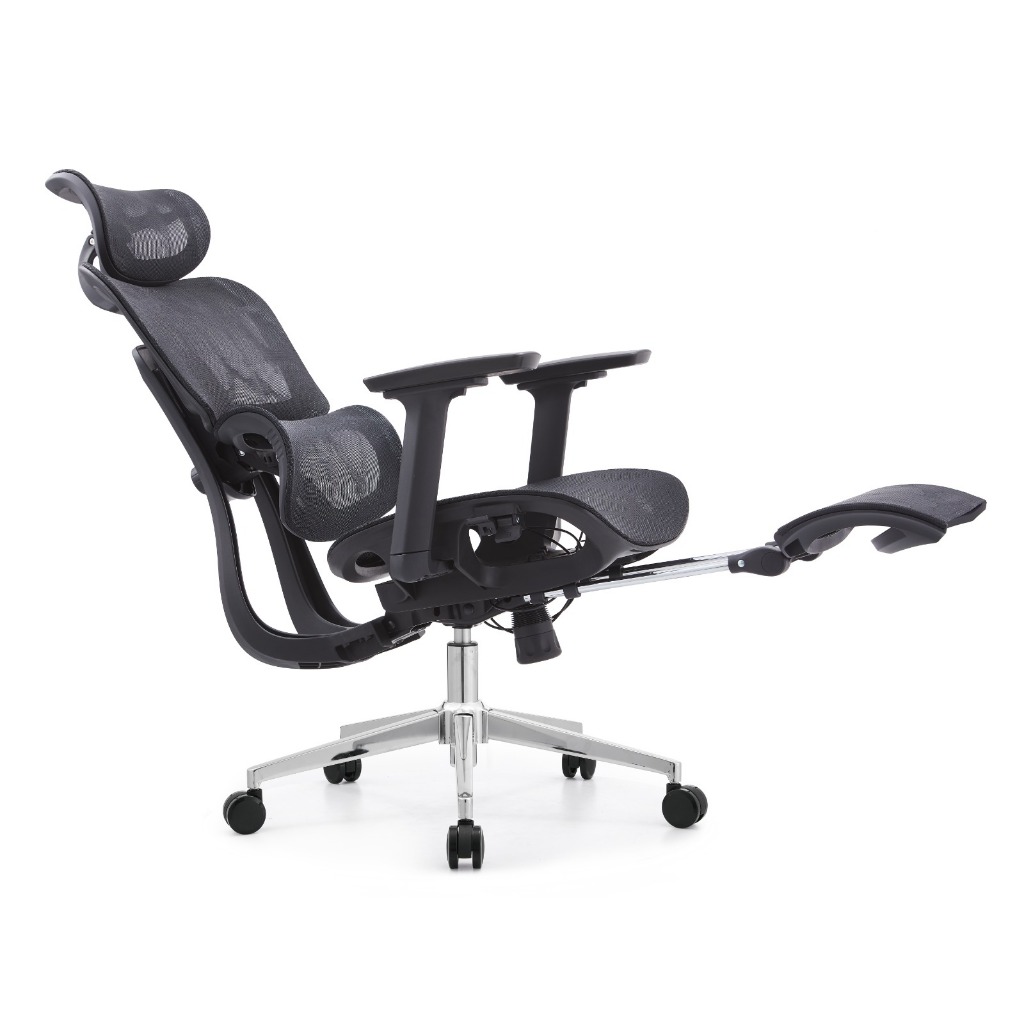 Ghế công thái học One Chair VGL303plus chân hợp kim nhôm cao cấp, tùy chỉnh đỡ lưng linh hoạt, lưới Cloud mesh | BigBuy360 - bigbuy360.vn