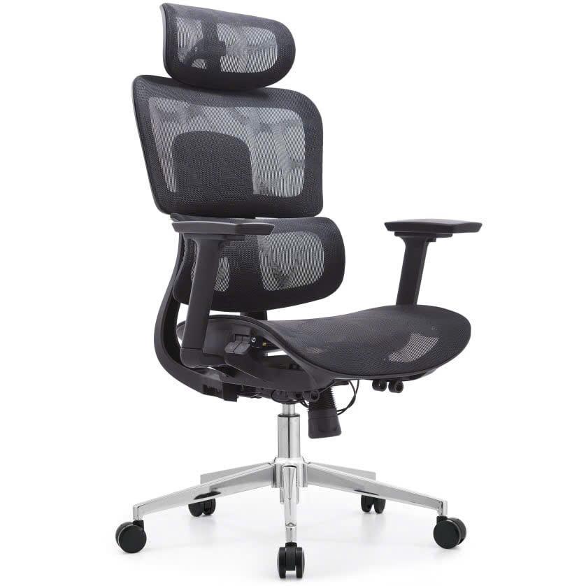 Ghế công thái học One Chair VGL303plus chân hợp kim nhôm cao cấp, tùy chỉnh đỡ lưng linh hoạt, lưới Cloud mesh | BigBuy360 - bigbuy360.vn