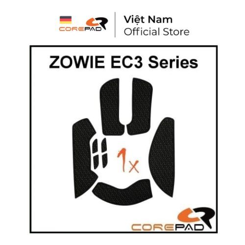 Bộ grip tape Corepad Soft Grips Zowie EC3-B / EC3-C / EC3-CW / EC3-DW - Corepad Official Store