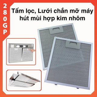 Lưới lọc máy hút mùi, lưới chắn mỡ máy hút mùi 3 lớp lưới hợp kim nhôm cao cấp
