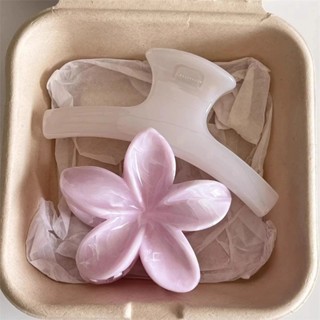 Kẹp tóc Gradient Plumeria  NOVSET Hoa sứ  Kẹp Tóc Barrettes Phong cách hàn quốc
