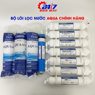 Bộ lõi lọc nước AQUA Chính hãng sử dụng tất cả máy lọc nước Kangaroo, Karofi, Sunhouse, Aqua...