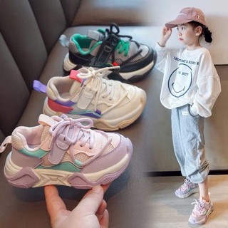 [Xả Kho] Giày thể thao đi học cho bé trai bé gái mềm nhẹ êm chân thoáng khí size 26-37 X01 [2260]