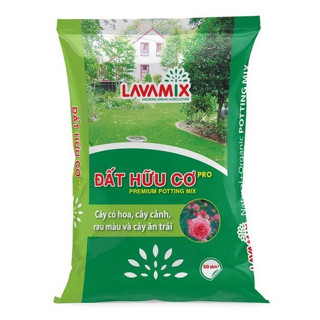  Đất Hữu Cơ Lavamix Pro   Bao 22 Lít ~ 10kg   - Đất Sạch Trồng Rau Màu Hoa Cây Cảnh Cây Ăn Trái 