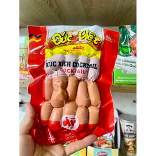 Xúc Xích Cocktail Đức Việt 200g, Xúc Xích Bi Đức Việt-Thả Lẩu, Hấp, Chiên (Hỏa Tốc HN)