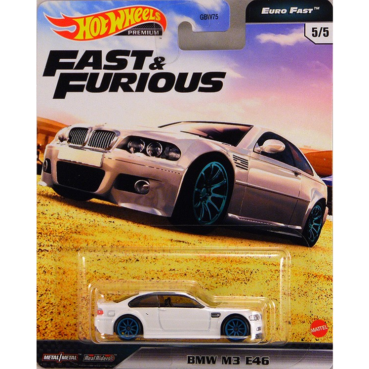 Xe mô hình Hot Wheels Fast & Furious BMW M3 E46