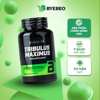 Viên Uống Tăng Testosterone Nam Biotech USA Tribulus Maximus 90v Hỗ Trợ Tăng Cường Sức Khỏe Nam Giới