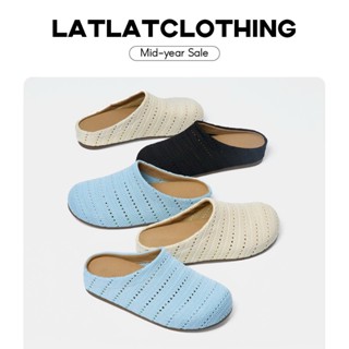 [ MỞ BÁN ] Giày sục hở gót lưới đi biển, siêu êm thoáng khí nhẹ chân, dễ mang chống trơn trượt - latlatclothing